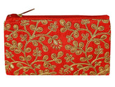 Kuber Industries Embroidery Hand Purse/Wallet For Women- Pack of 2 (Red) (HS39KUBMART022021)